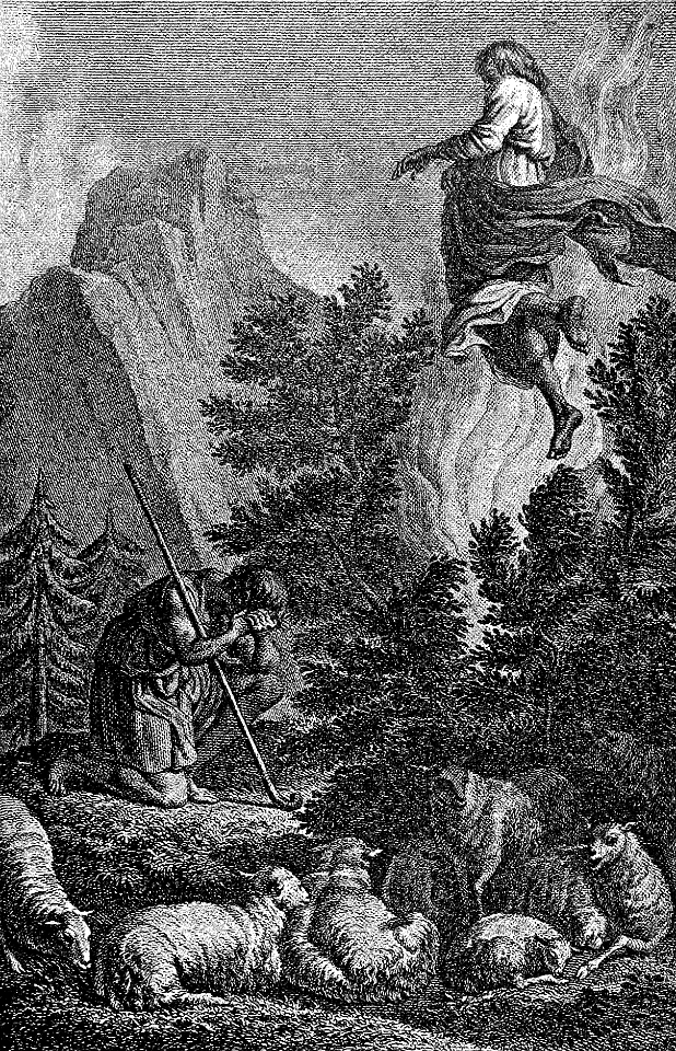 038 Moses at the Burning Bush