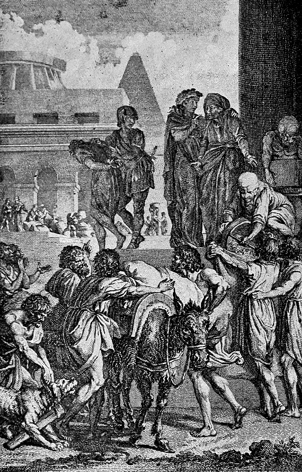 032 Jacobs Sons imprisoned by Joseph as Spies