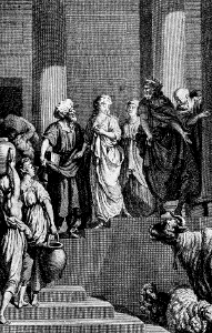 014 Abimelech restoring Sarah to Abraham