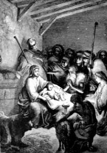 004 The Shepherds find Jesus in the Stable and worship Him