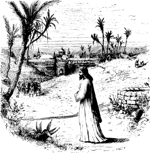 040 Jesus sees the Funeral Train coming from Nain