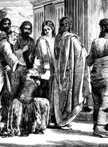 064 The Syro Phonecian Woman prays that her daughter may be cured (Canaanite)