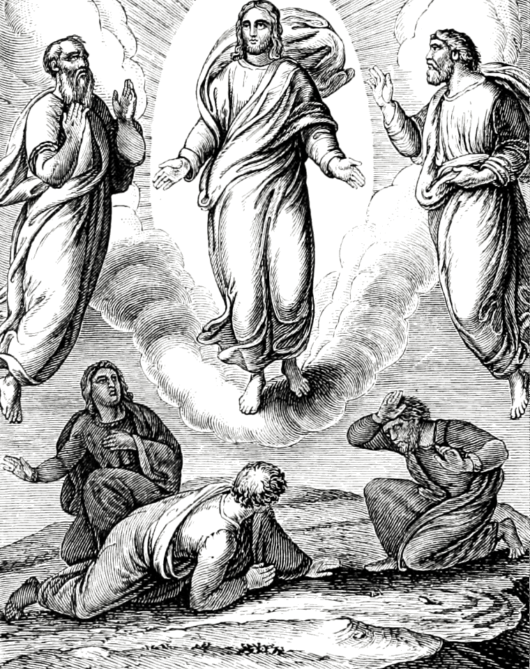 067 The Transfiguration - Free Stock Illustrations | Creazilla