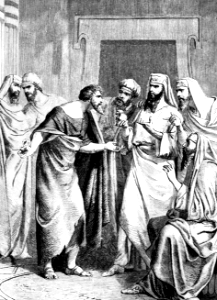 120 The Chief Priests offer Judas thirty pieces of silver