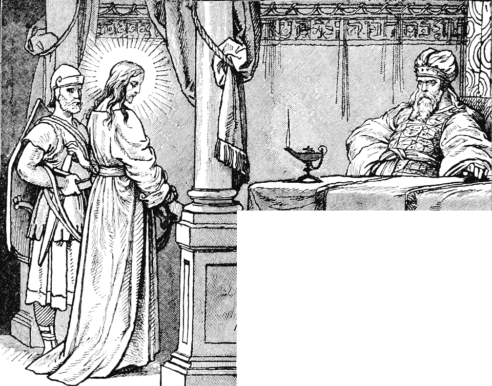 129 Jesus is brought before the High Priest