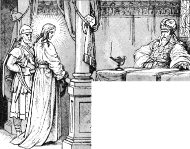 129 Jesus is brought before the High Priest