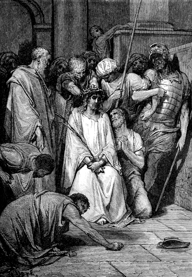134 The Soldiers Mock Jesus