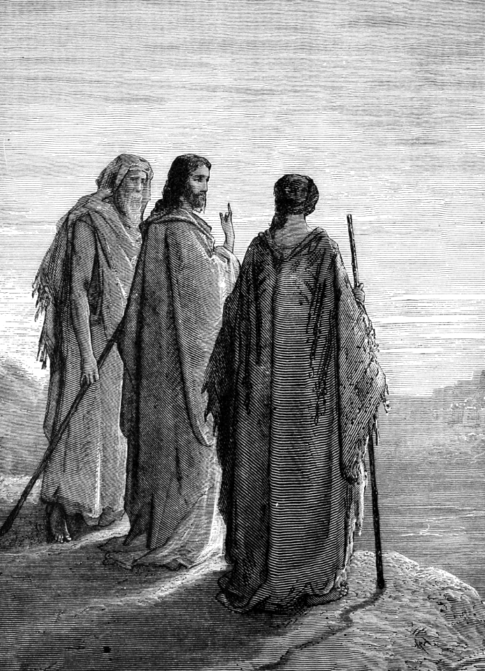 143 The Walk to Emmaus - Free Stock Illustrations | Creazilla