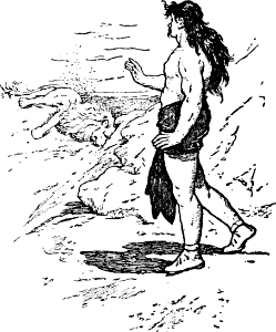 21 Samson sees Bees making a Nest in the Dead Lion