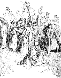 25 Ruth gleaning in the field of Boaz