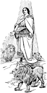 38 Daniel in the Lions Den