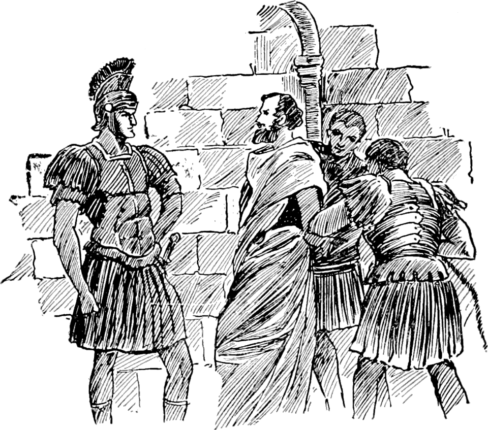 28 Paul taken as a prisoner