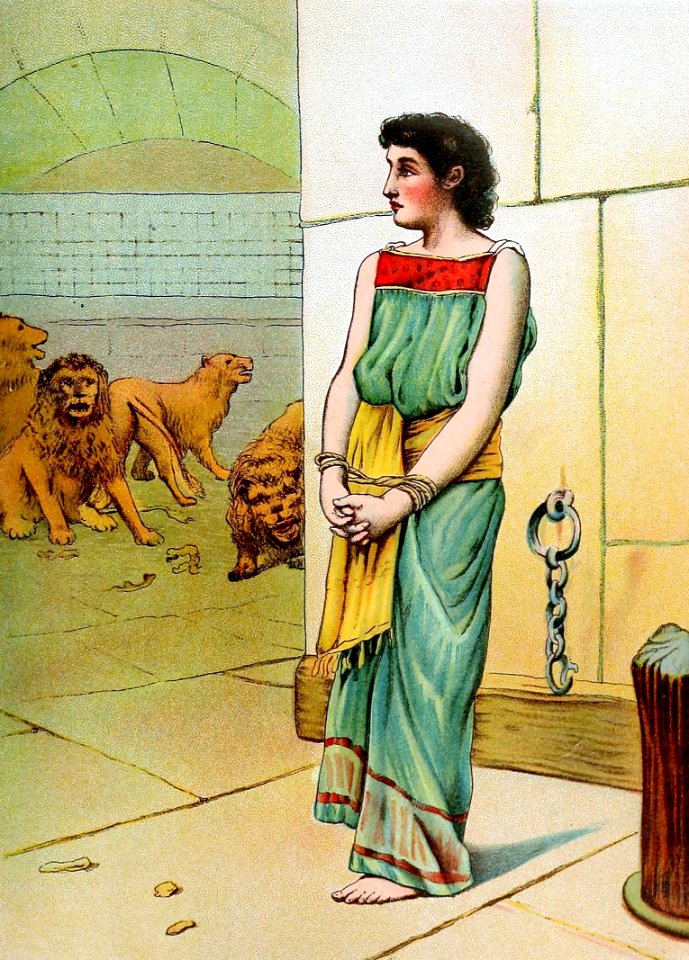 39 Daniel in the Lions Den (color)