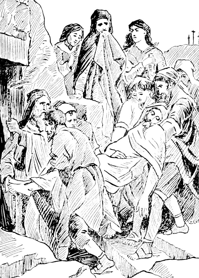 22 The Body of Jesus is placed in the Tomb
