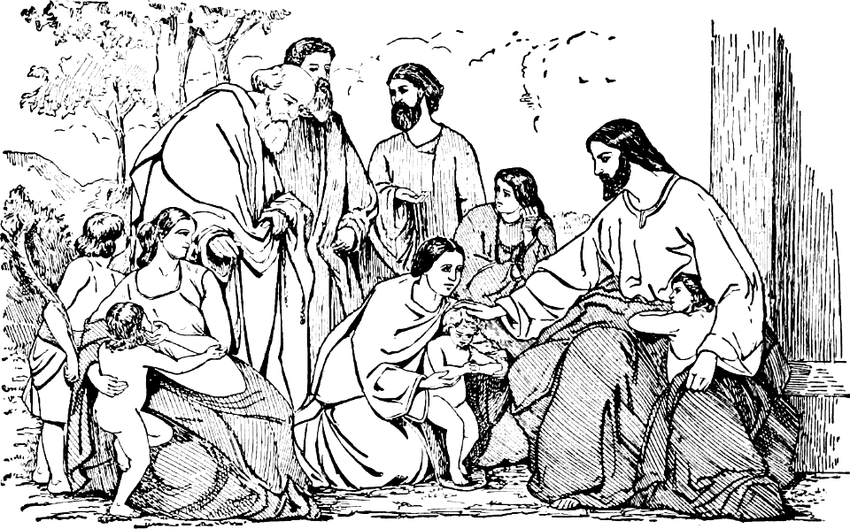 15 Jesus blessing the Little Children