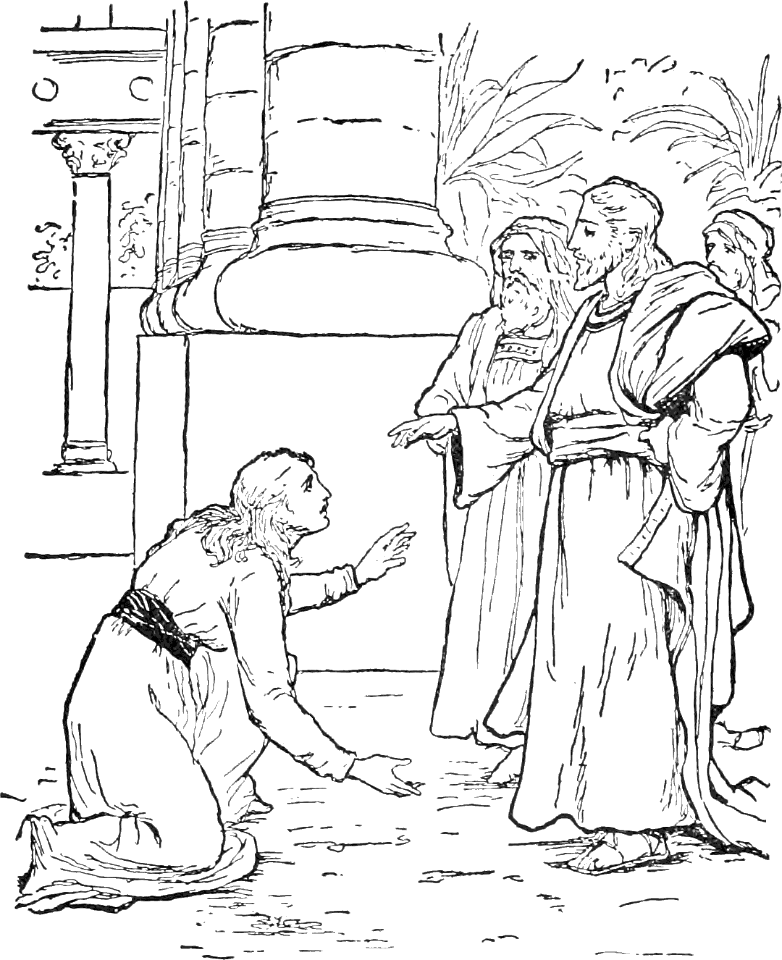 10 The Syro Phonecian Woman (canaanite) - Free Stock Illustrations 