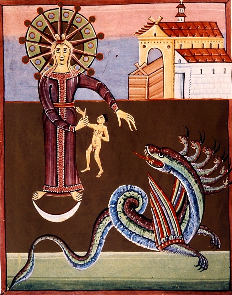 Revelation 12 - The Woman and the Dragon-alt