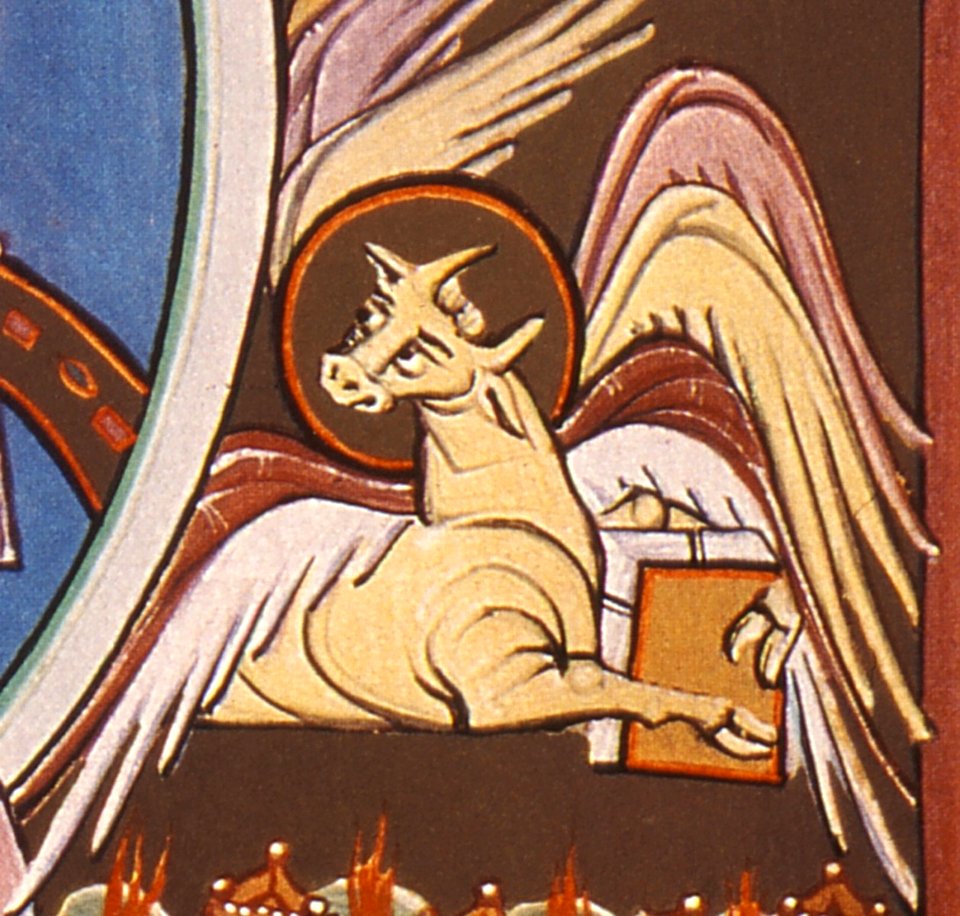 Revelation 04 - Worship Before Throne of God - Detail Ox