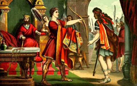 04 1 Samuel 18 Jonathan gives his Bow and Robe to David