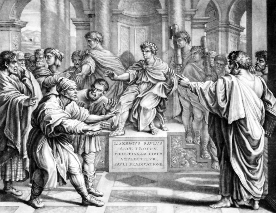 05 Acts 13 - Elymas the Sorcerer struck with Blindness