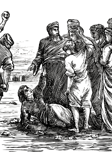Acts 07 v59 - Stephen is stoned to death