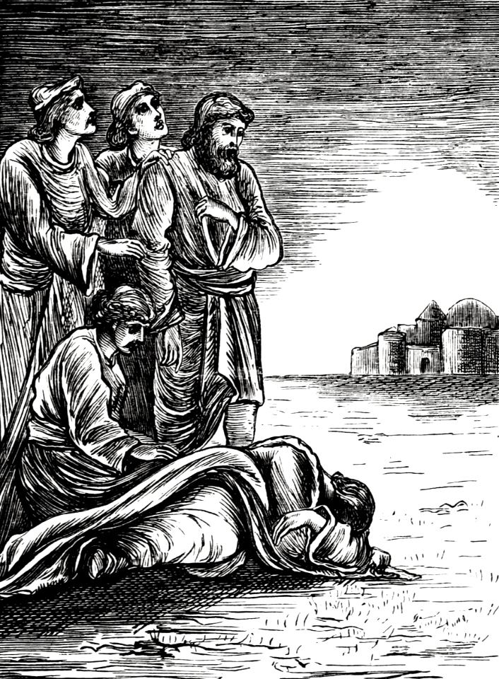 Acts 09 v07 - Jesus appears to Saul - his friends are speechless