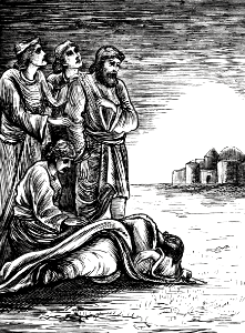Acts 09 v07 - Jesus appears to Saul - his friends are speechless