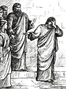 Acts 08 v20 - Peter rebukes Simon the Sorceror for thinking to purchase the Holy Spirit