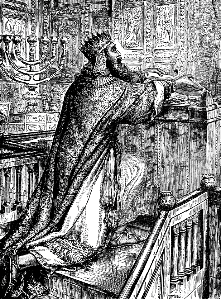 42 Hezekiah laying the letter before God