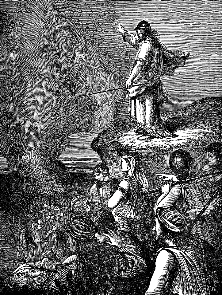 17 The Israelites crossing the Jordan
