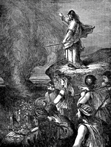 17 The Israelites crossing the Jordan