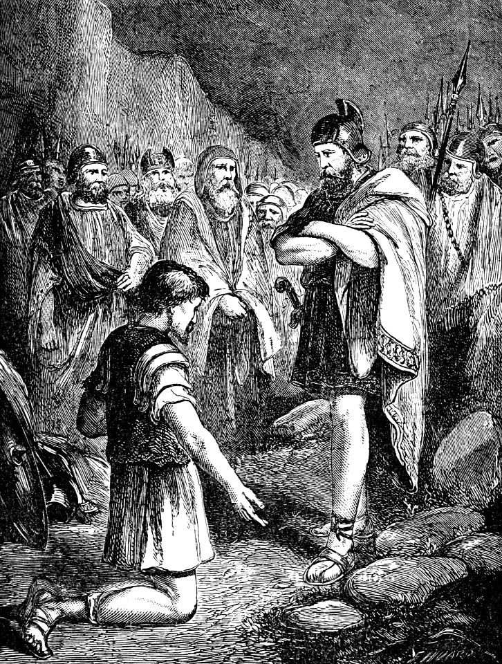 20 Achan confessing his sin