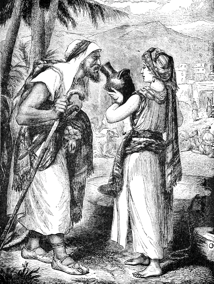 06 Rebekah giving drink to Abrahams Servant