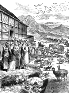 02 The Animals entering Noahs Ark