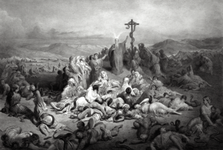 The Brazen Serpent (Francois-Dore 1883)