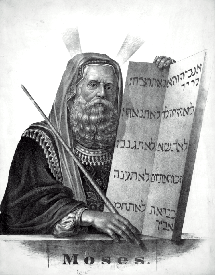 Moses with the Law (1874)
