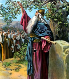 Joshua renewing Covenant with Israel (1907)