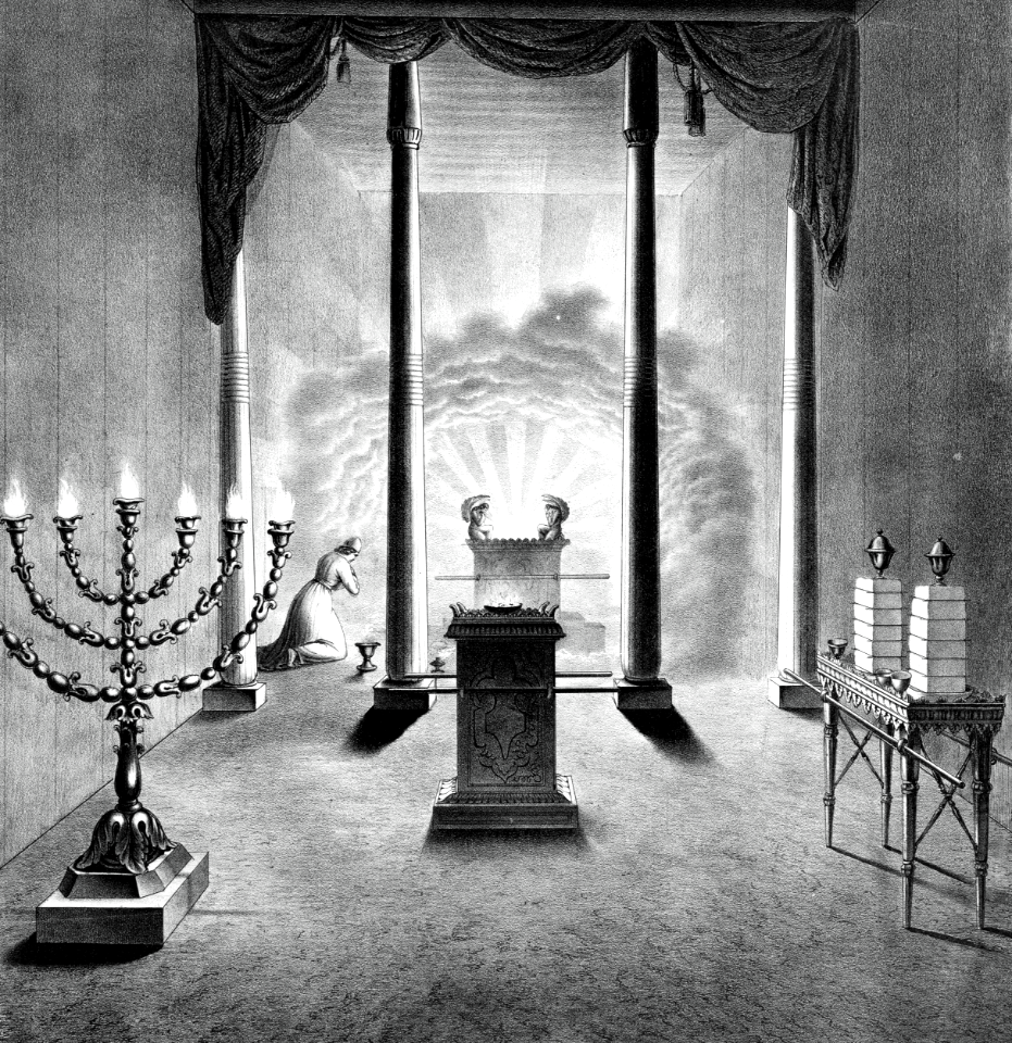 Exodus 25 and 30 The Holy Place (Kollner 1853)