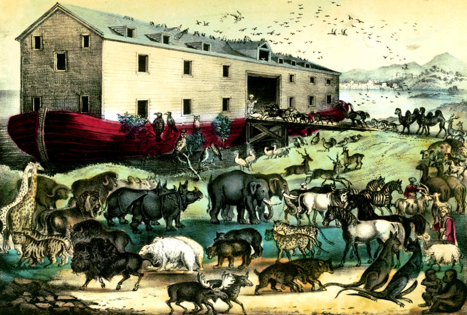 Noahs Ark (Currier and Ives)