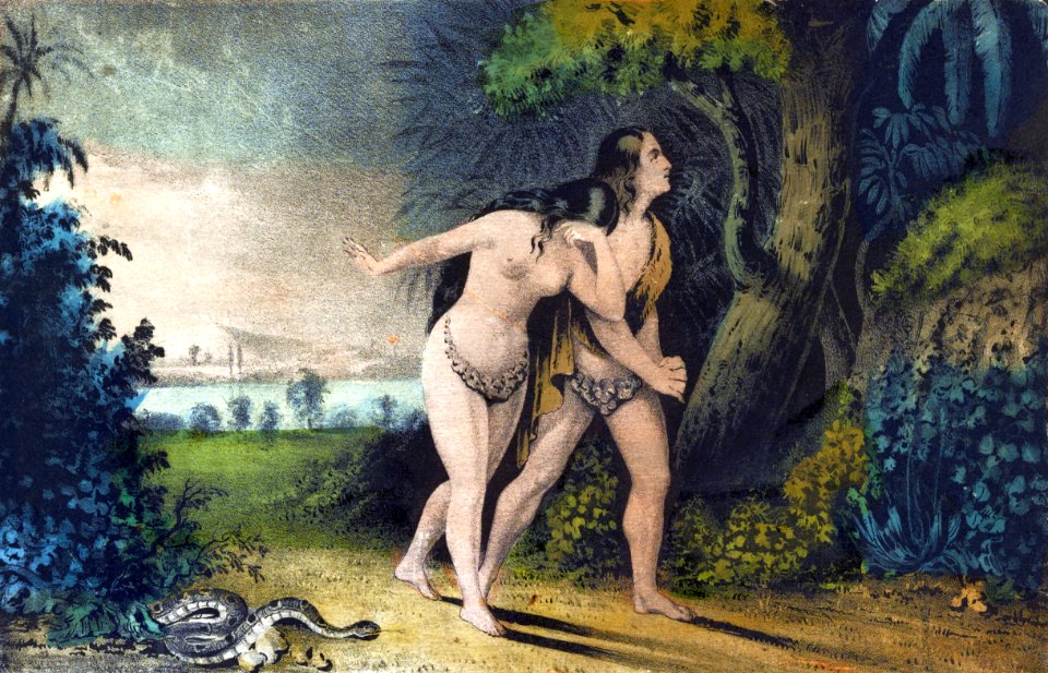 Adam and Eve driven out of Paradise