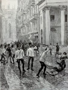 "Provocazione dei soldati di Radetzky contro il popolo mil…