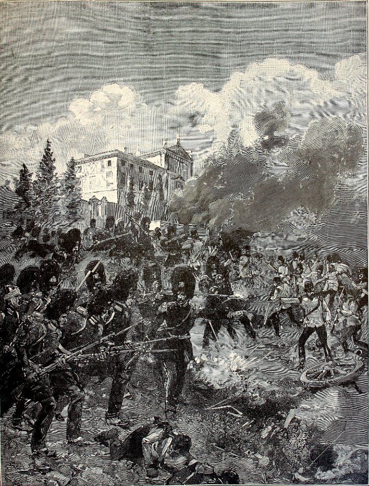 "Un episodio della Bataglia di Custoza, 1848, Il Belvedere…