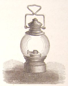 Lampara minera