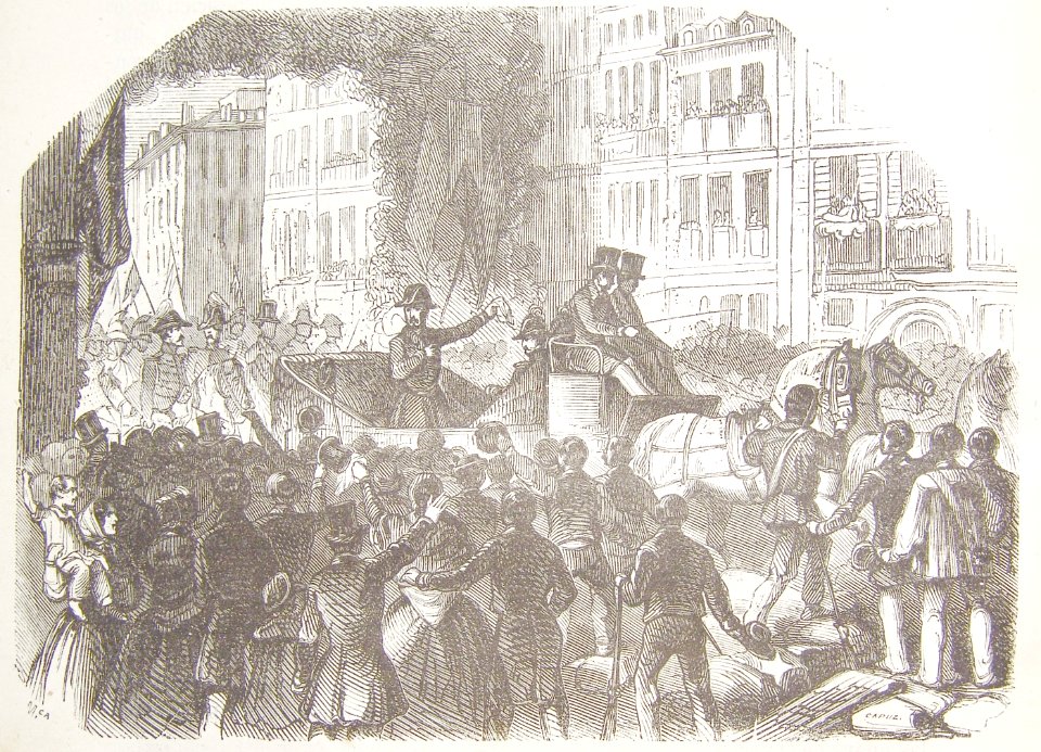 La revolucion de Julio en Madrid..p. 136