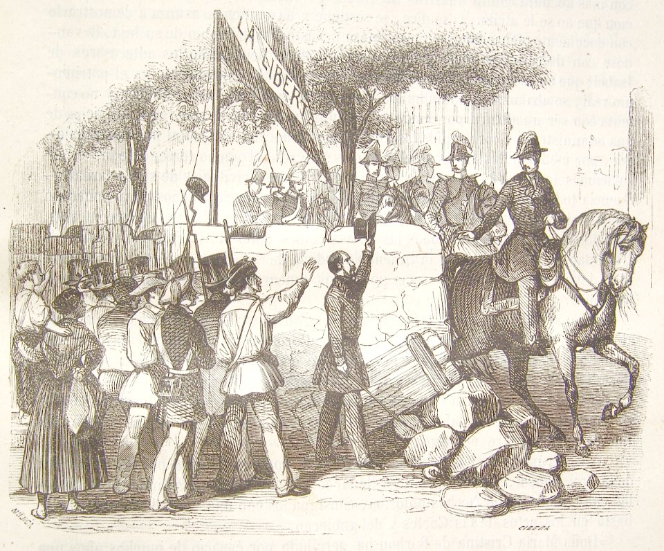 "La revolucion de Julio en Madrid.../ obra ilustrada por A…
