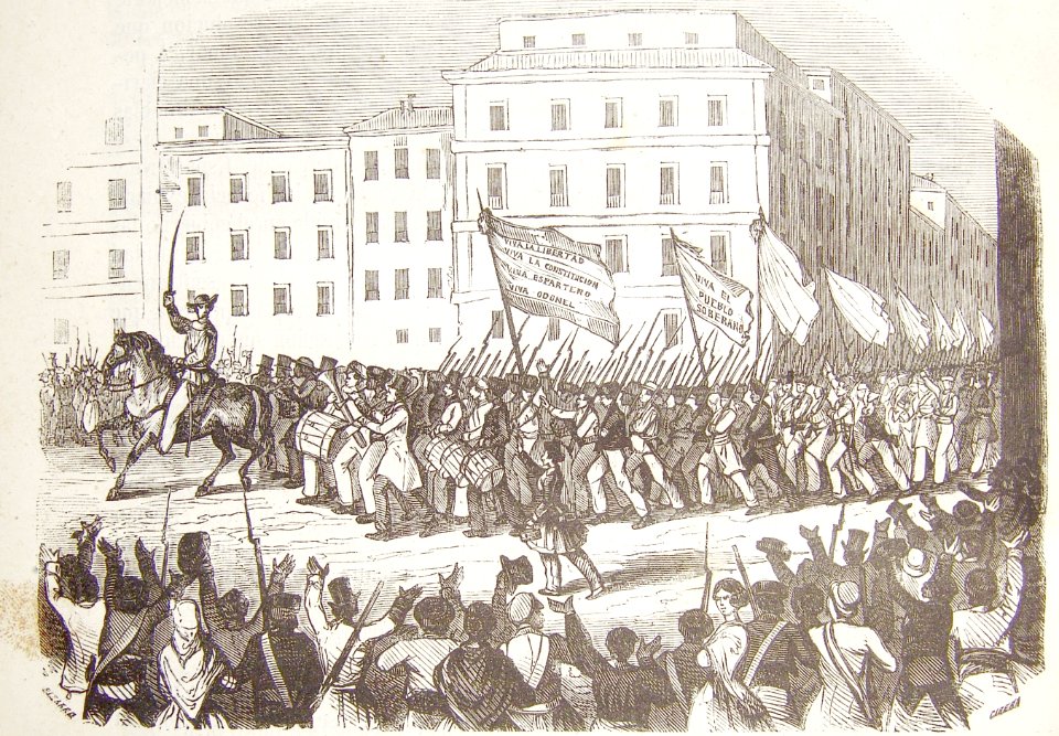 La revolucion de Julio en Madrid.../ obra ilustrada por An…