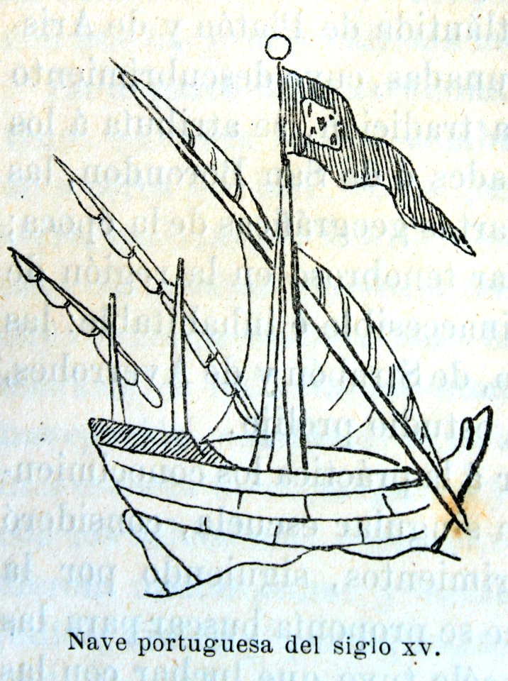 "Nave portuguesa del siglo XV".