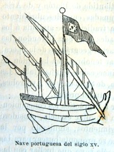 "Nave portuguesa del siglo XV".