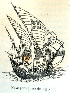 "Nave portuguesa del siglo XV".