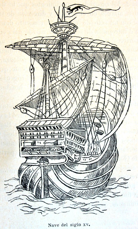 "Nave del siglo XV".